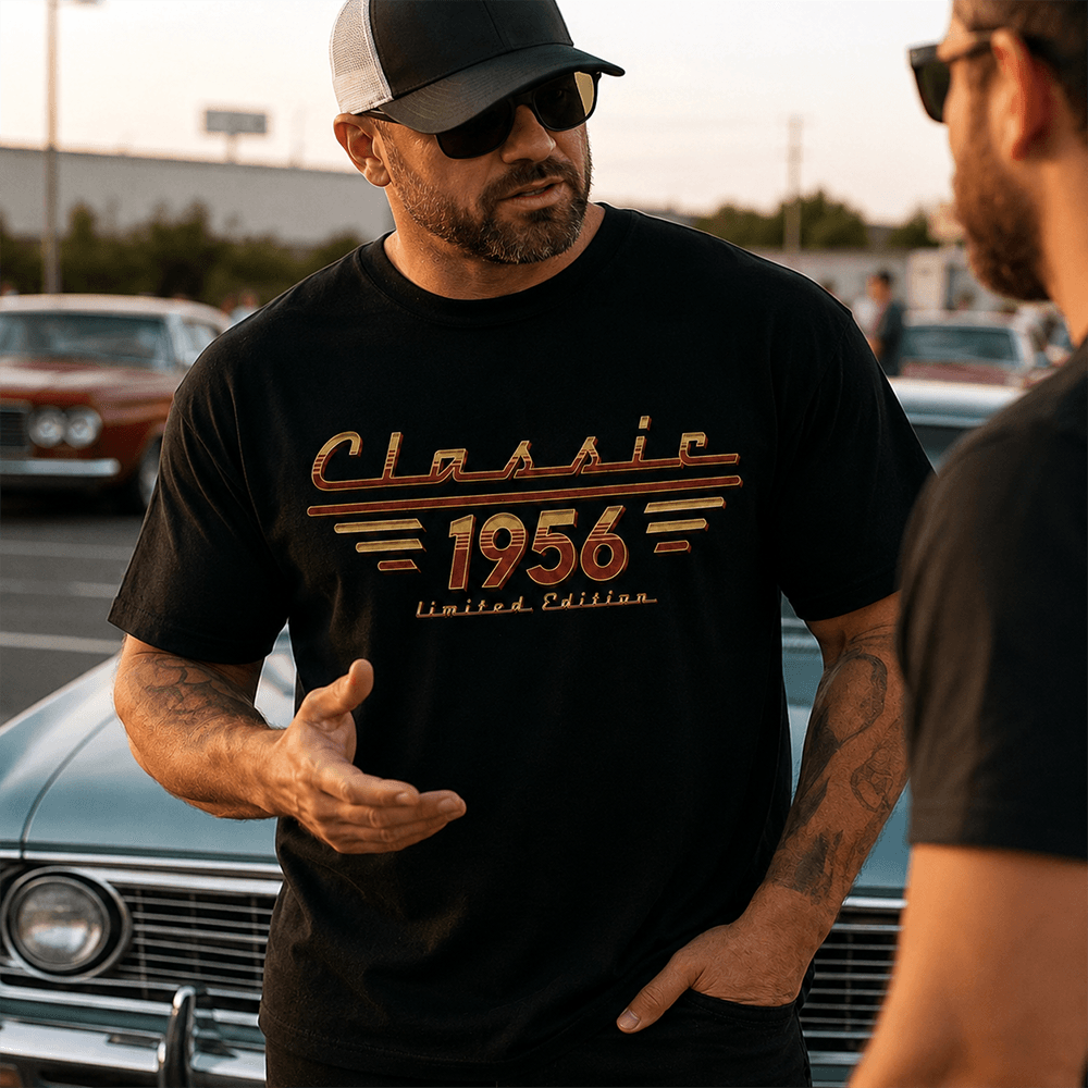 Personalized Retro Limited Edition Classic T-Shirt