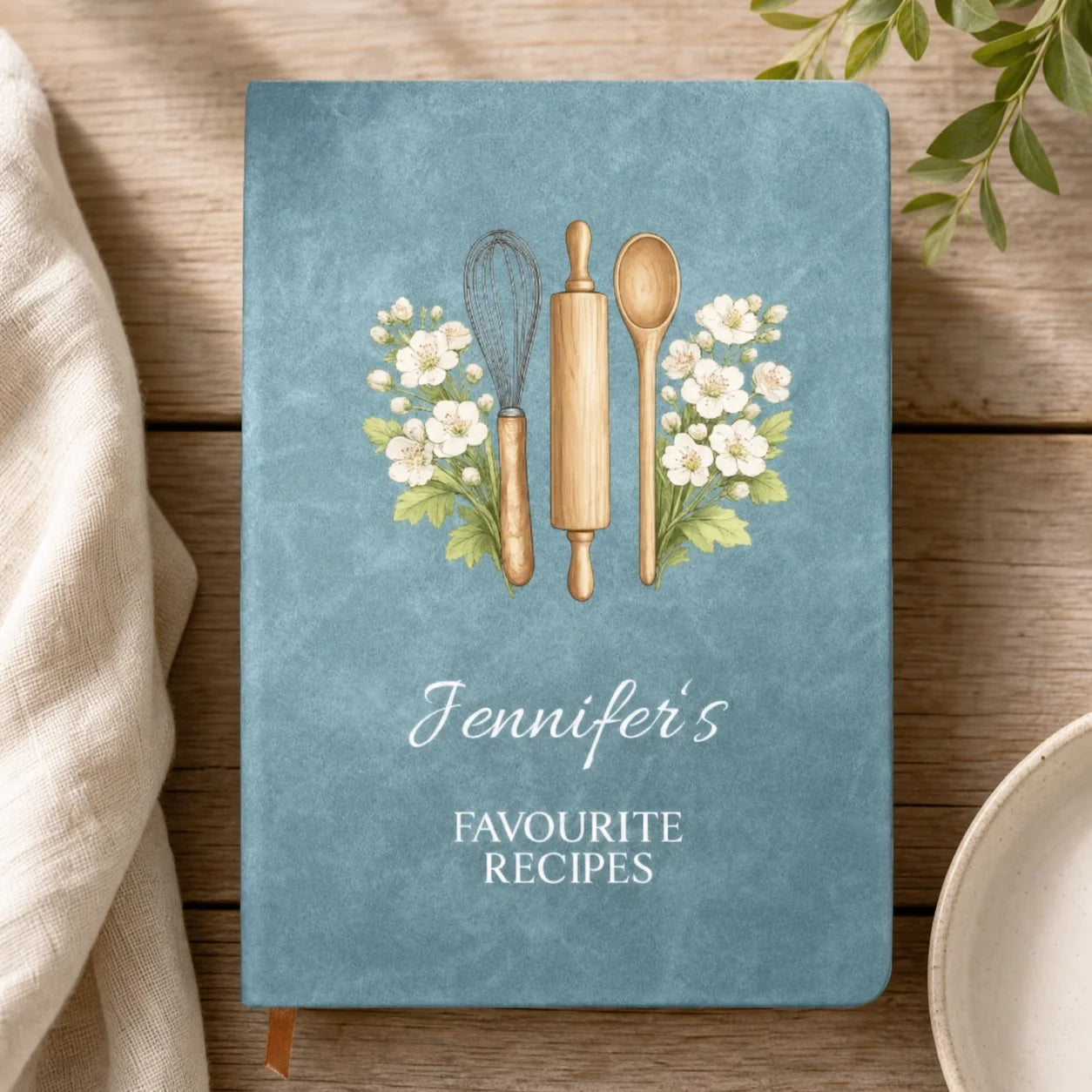 Custom Birth Flowers Recipe Gift 19