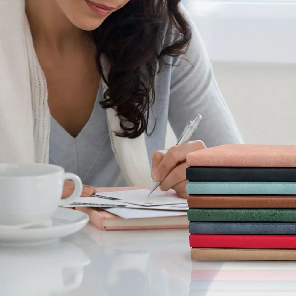 Personalized Difference Maker Quote Leather Journal
