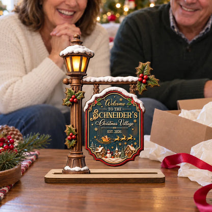 Personalized 2-Layer Wooden Plaque