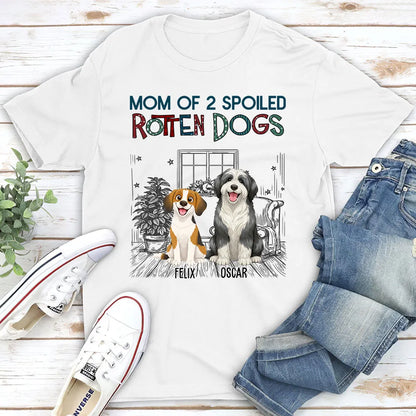 Personalized Spoiled Rotten Dog Storybook Classic T-Shirt
