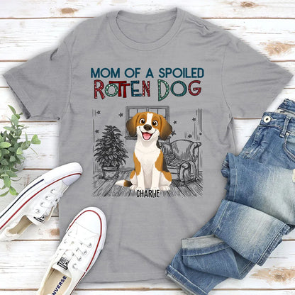 Personalized Spoiled Rotten Dog Storybook Classic T-Shirt