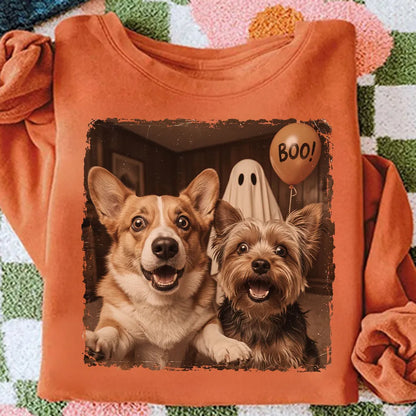 Custom Cat Halloween Selfie Gift 01