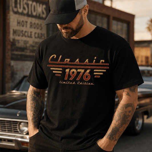Personalized Retro Limited Edition Classic T-Shirt