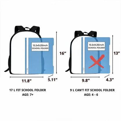 Personalized Basketball Player Kids Backpack