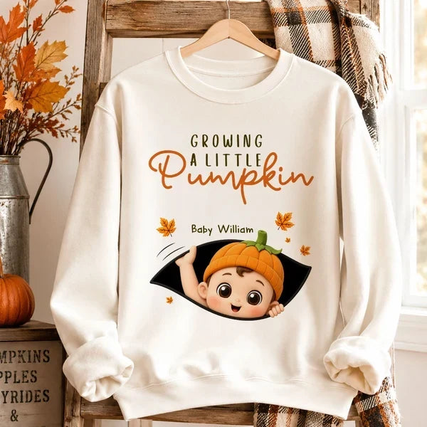 Custom Baby Pumpkin Sweatshirt Gift 44
