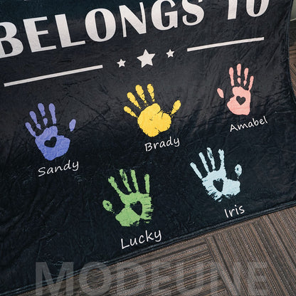 🏆Awesome PAPA Belongs to Customized Blanket