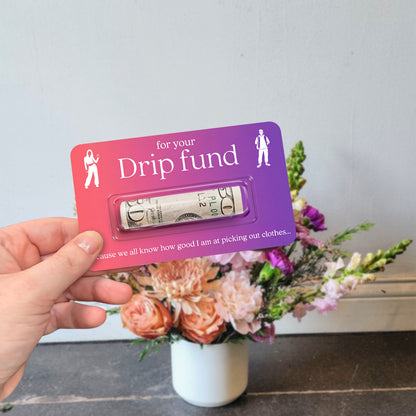 Personalized Santa Wish List Money Holder Card