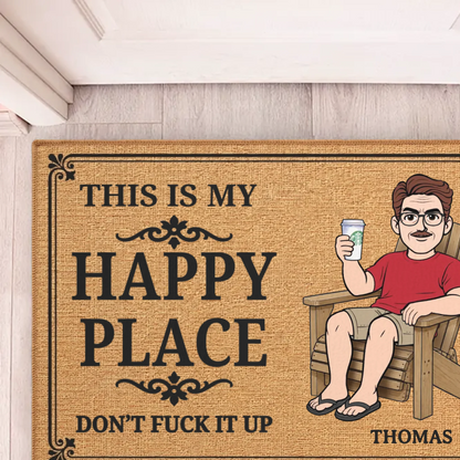 Custom Our Little Slice Of Heaven Doormat