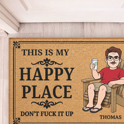 Custom Our Little Slice Of Heaven Doormat