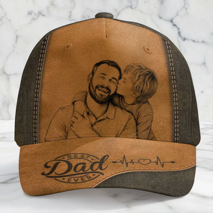 Custom Strong Hearts Family Photo Classic Cap