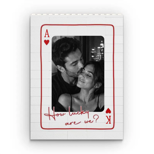 Custom You And Me Always Photo Brick Block