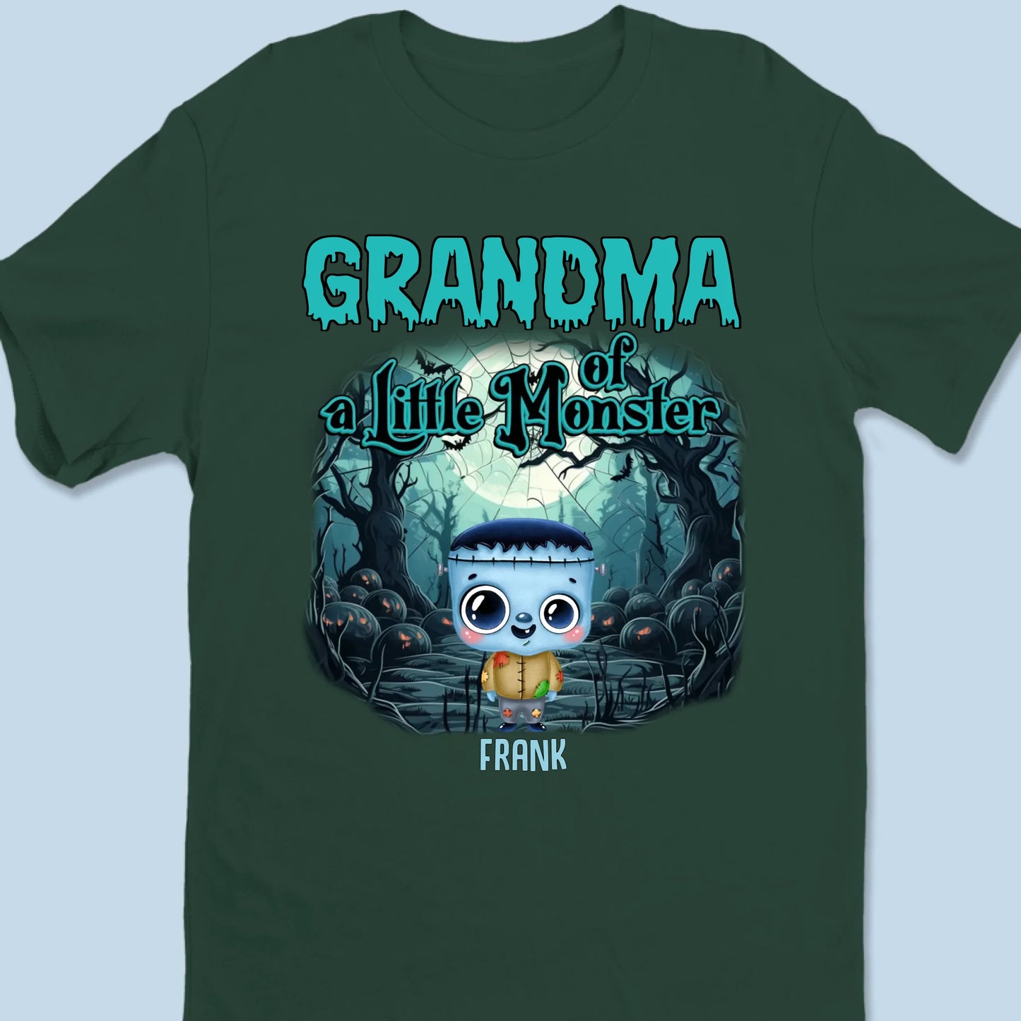 Personalized Little Monsters Big Love Family T-Shirt