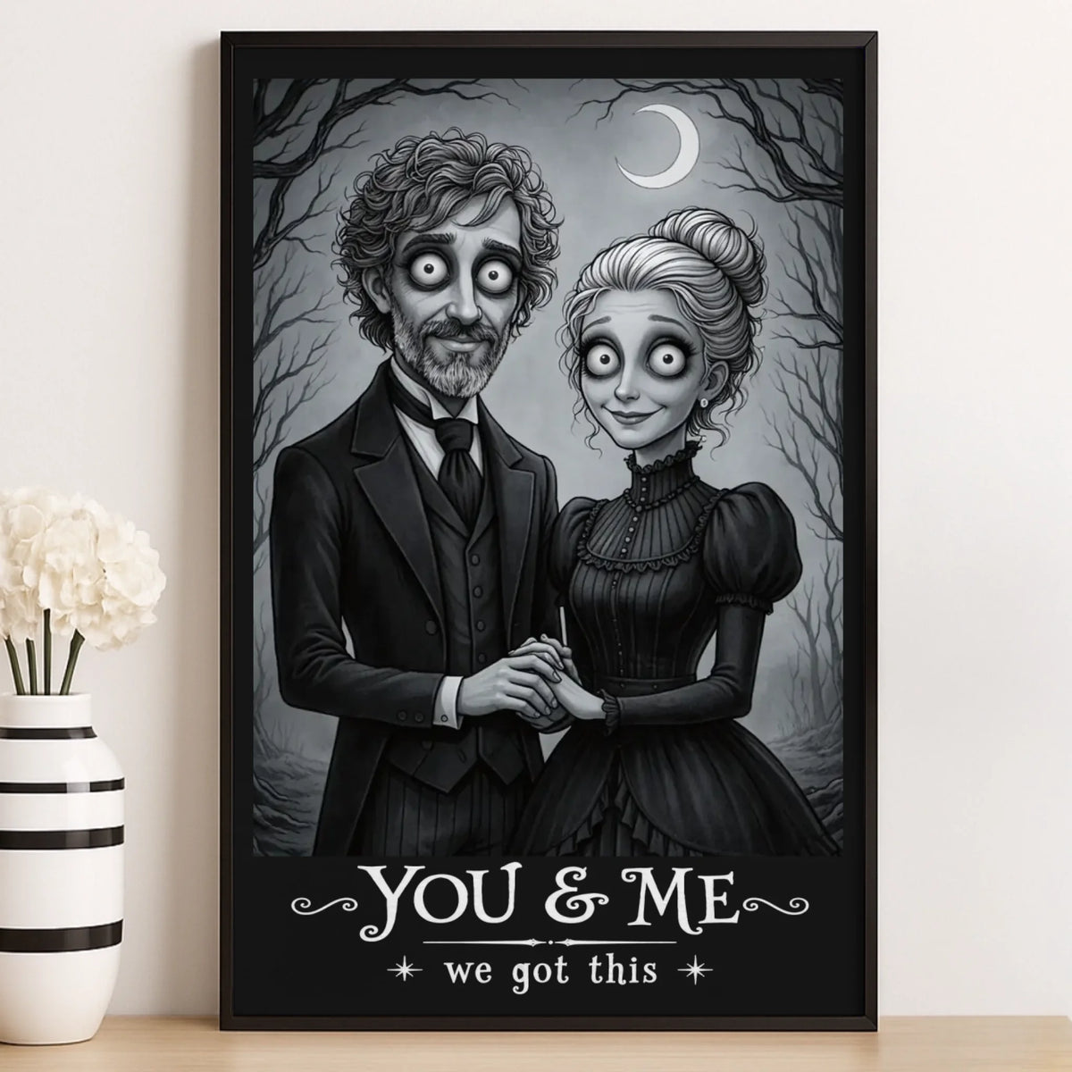 Personalized Shadows Of Endless Love Photo Poster