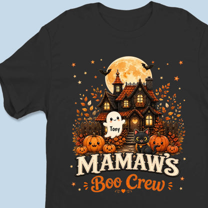 Personalized Our Happy Haunted Crew Halloween Shirt
