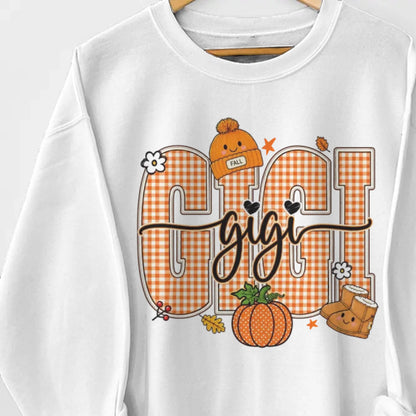 Personalized Grateful for Every Season Family Sweatshirt