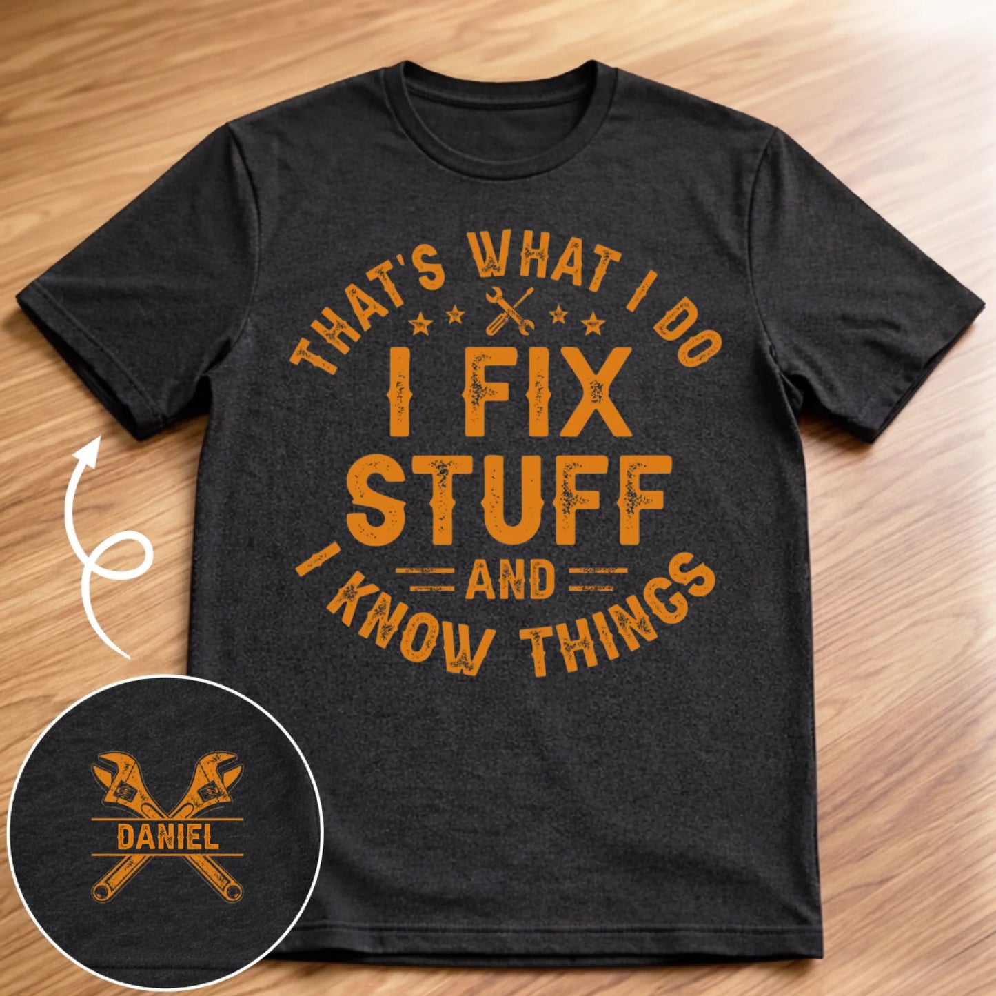 Personalized Professional Fixer Of Everything T-Shirt