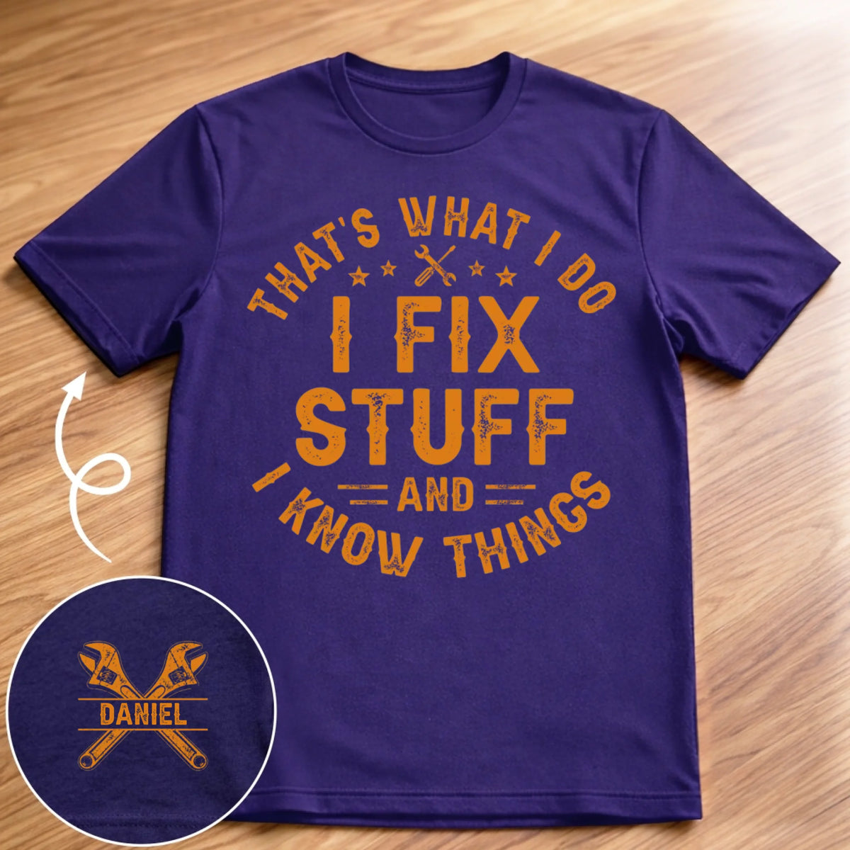 Personalized Professional Fixer Of Everything T-Shirt