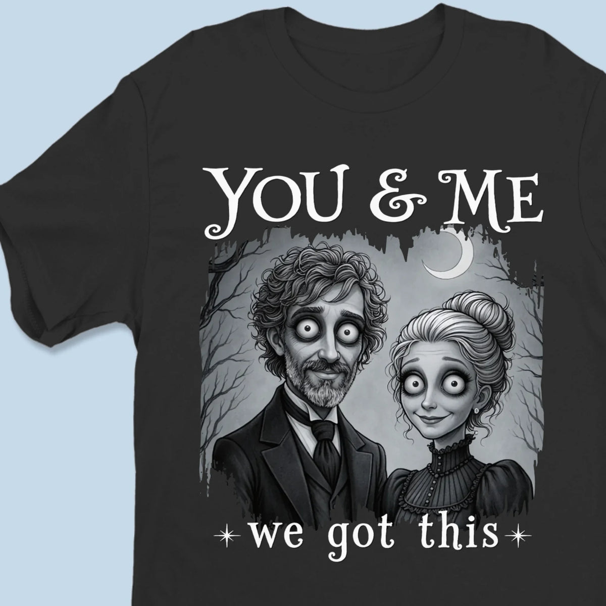 Custom My Creepy Favorite Partner Halloween T-Shirt