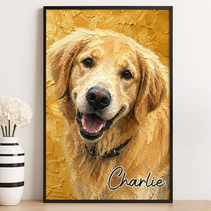 Custom Pet Memorial Vertical Poster