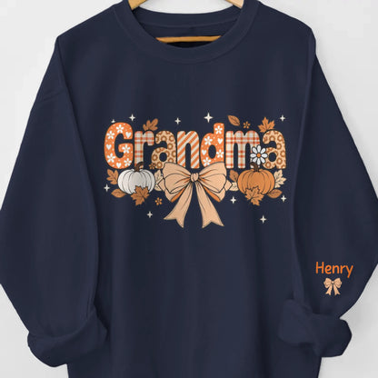 Custom Unisex Sweater, Hoodie - Personalized Birthday Gifts For Mom, Grandma - Gather With Gratitude