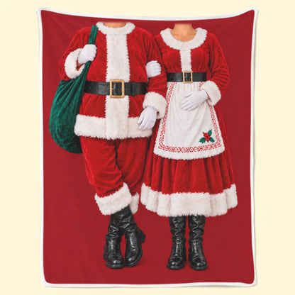 Custom Blanket - Personalized Anniversary Wedding Gifts For Husband And Wife, Him And Her - Together For Every Happy Holiday