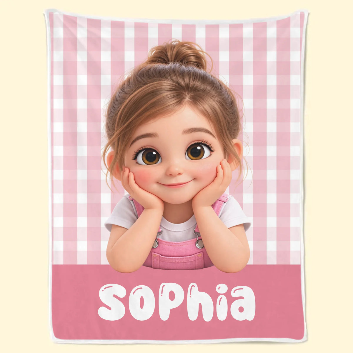 Custom Photo Blanket - Personalized Birthday Gifts 
For Kids - Sparkle Bright With Pure Joy