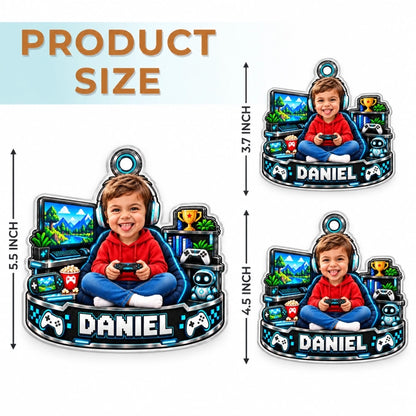 Daniel Gaming Ornament Size Chart