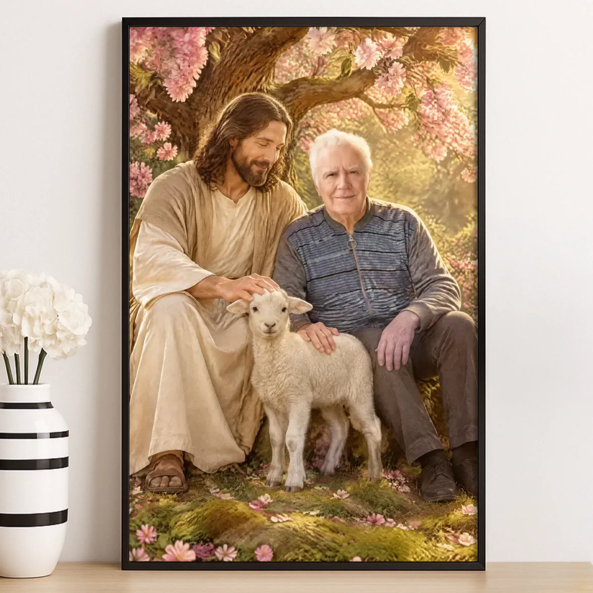 Custom Photo Christian Gifts for Family - Personalized Poster