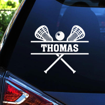 Custom Sports Ball Car Decal