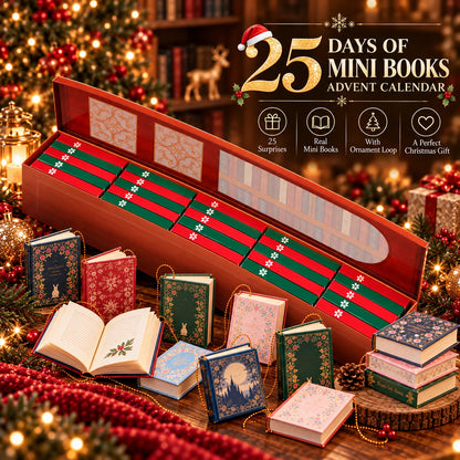 25 Days Of Christmas Reading - Mini Book Advent Calendar