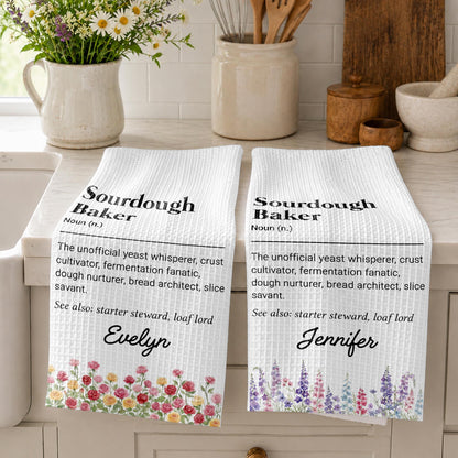 Custom Sourdough Kitchen Towel