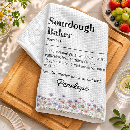 Custom Sourdough Kitchen Towel