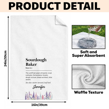 Custom Sourdough Kitchen Towel