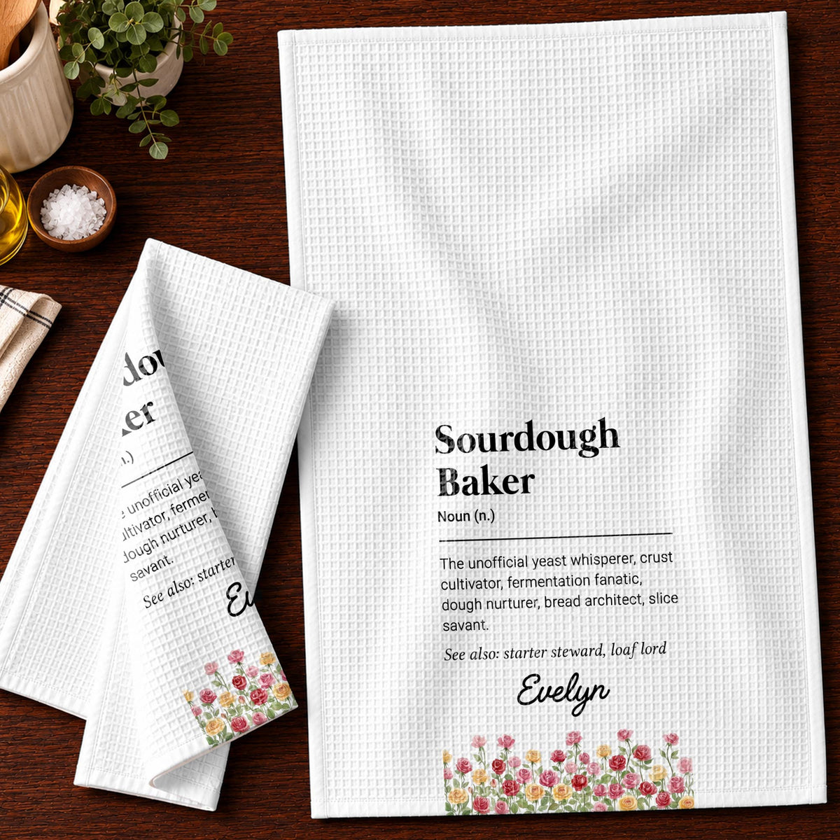 Custom Sourdough Kitchen Towel