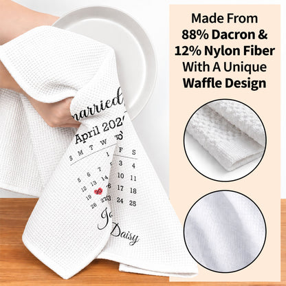 Custom Heart Date Kitchen Gift 45