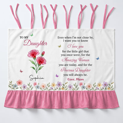 Personalized Daughter Birth Month Flower Oven Skirt