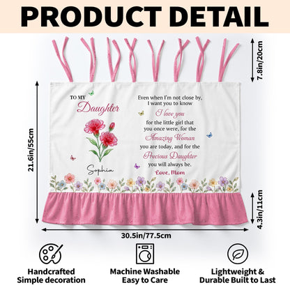 Personalized Daughter Birth Month Flower Oven Skirt