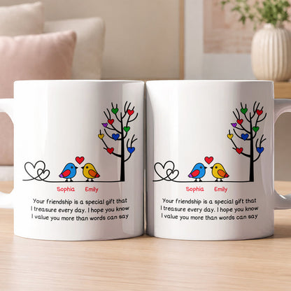 Your Friendship Is A Special Gift That - Personalized Mug