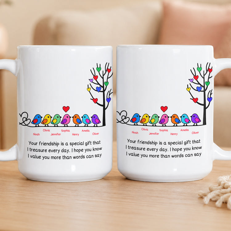 Your Friendship Is A Special Gift That - Personalized Mug