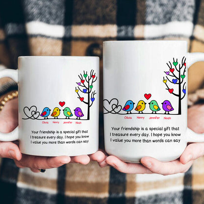 Your Friendship Is A Special Gift That - Personalized Mug