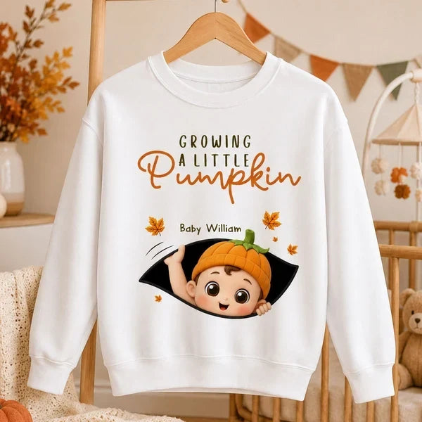 Custom Baby Pumpkin Sweatshirt Gift 44