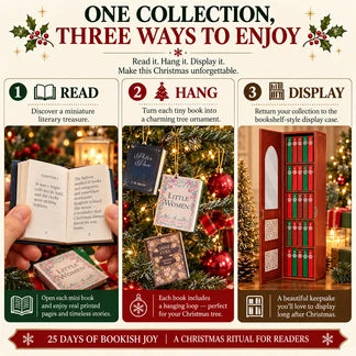 25 Days Of Christmas Reading - Mini Book Advent Calendar