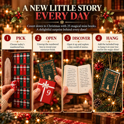 25 Days Of Christmas Reading - Mini Book Advent Calendar