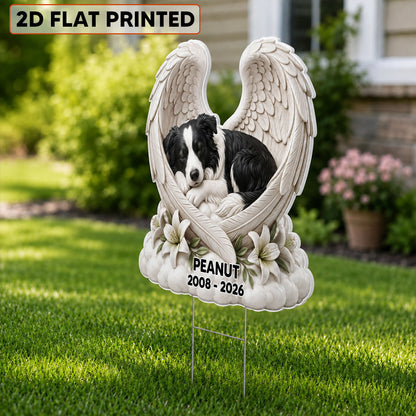 Personalized Pet Memorial Photo Yard Sign
