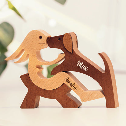Personalized Fur-Friend Wooden Sculpture