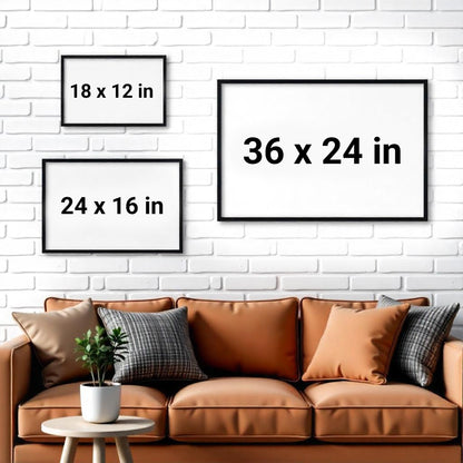 Personalized Welcome To The Family Christmas Poster