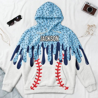 Personalized Youth Flannel Hoodie