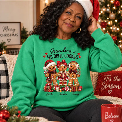 Personalized Grandmas Favorite Cookies Classic Tee