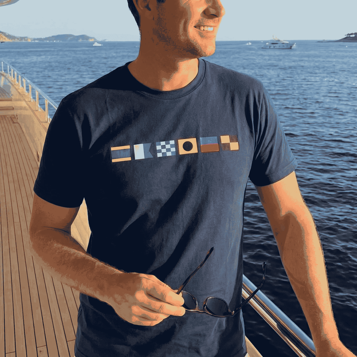 Personalized Nautical Signal Flag Name T-Shirt